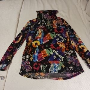 Long sleeves Queen blouse